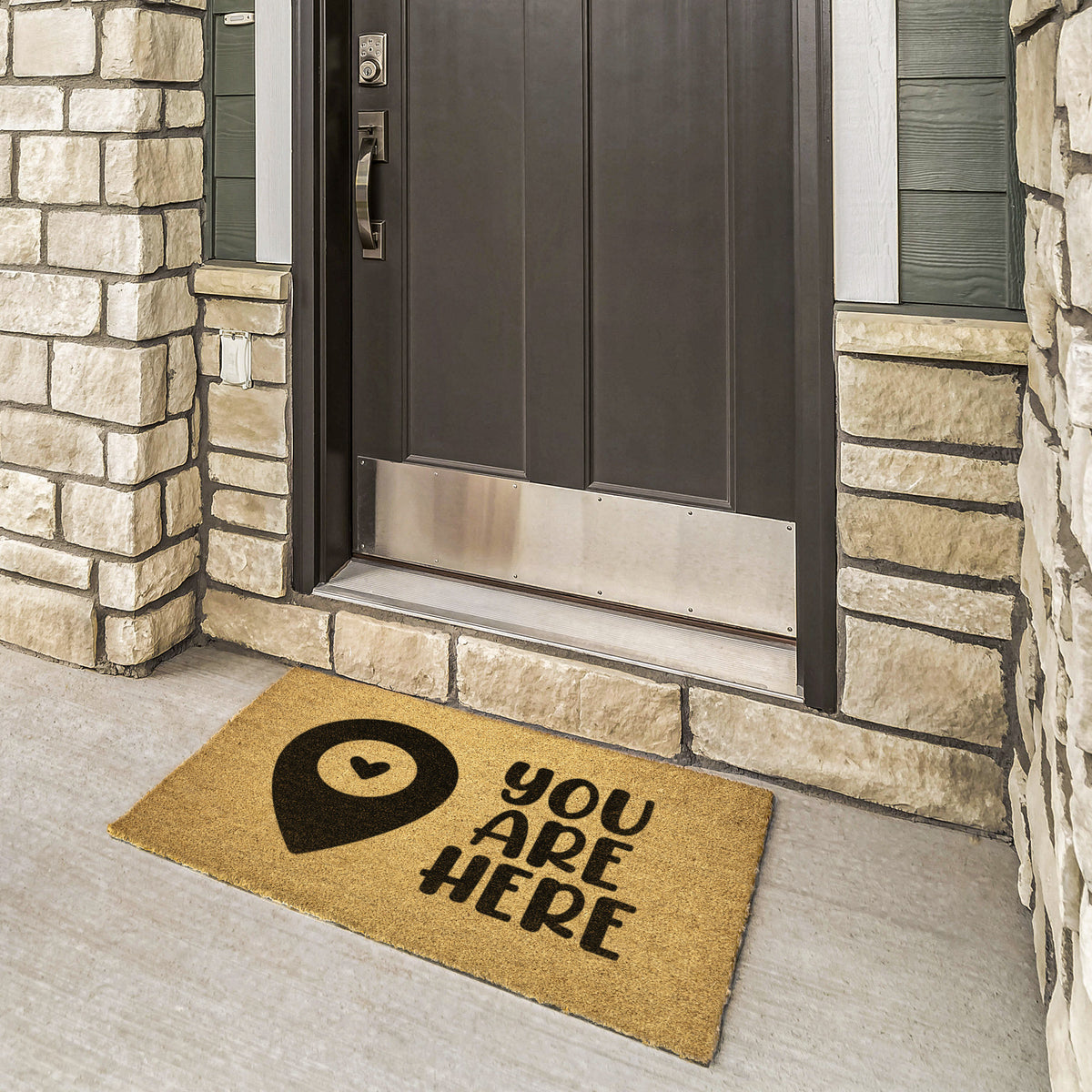 Wedding Gift | Just So You Know There'S Like A Lot Of Kids In Here | Outdoor Rug | Door Mat | Welcome Mat | You Are Here Doormat