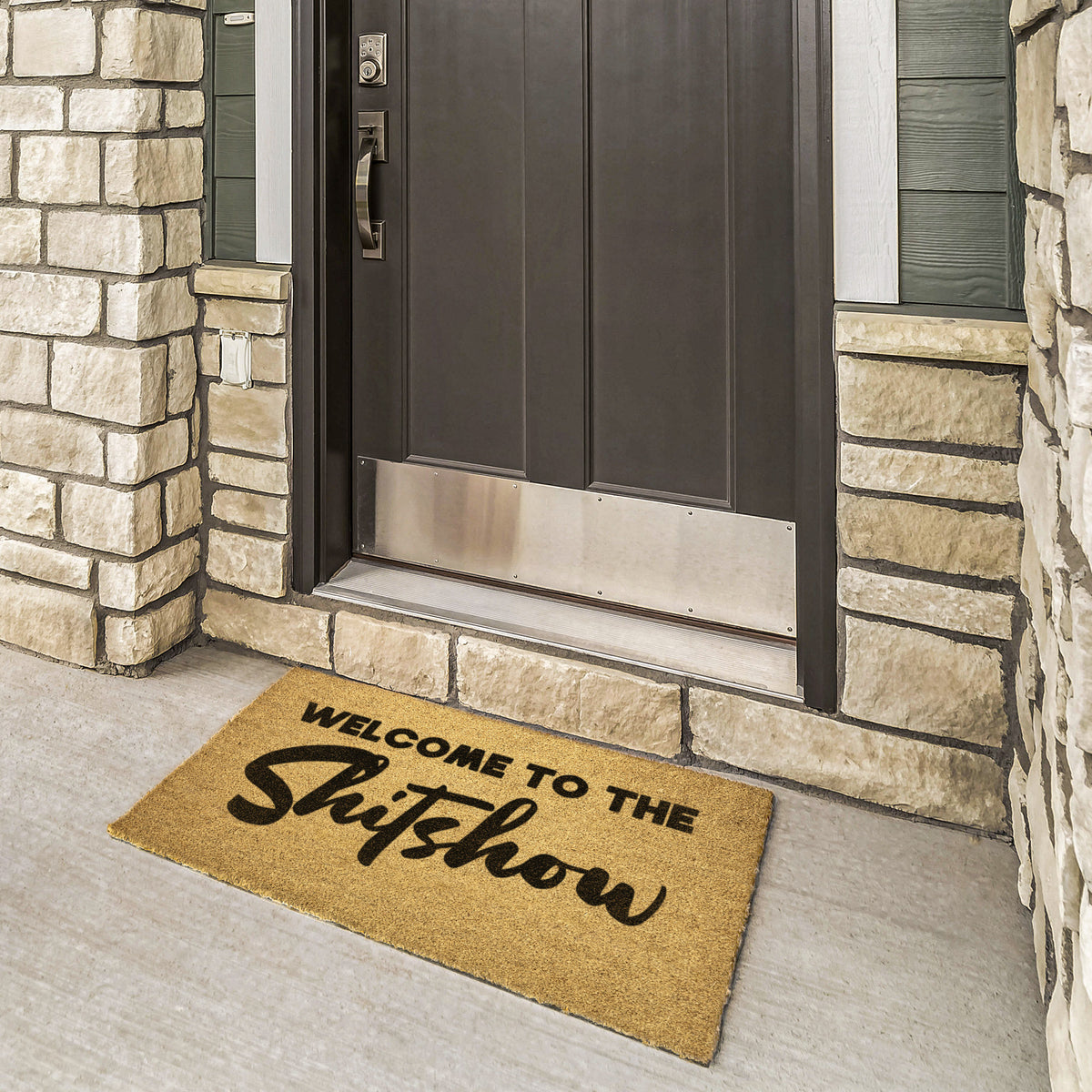 Welcome To The Shitshow Doormat, Front Doormat, Door Hanger, Funny Door Mat, Funny Welcome Mat, Funny Doormat, Client Realtor Closing gift