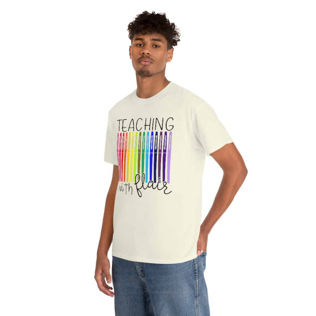 Teaching with Flair Teacher T-shirt