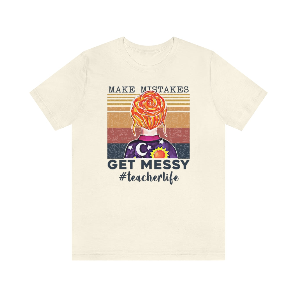 Take Chances Make Mistakes Get messy, Miss Frizzle Unisex Teacher T-shirt