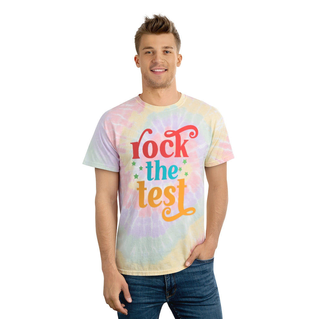 Rock the Test Tie-Dye Pastel T-shirt