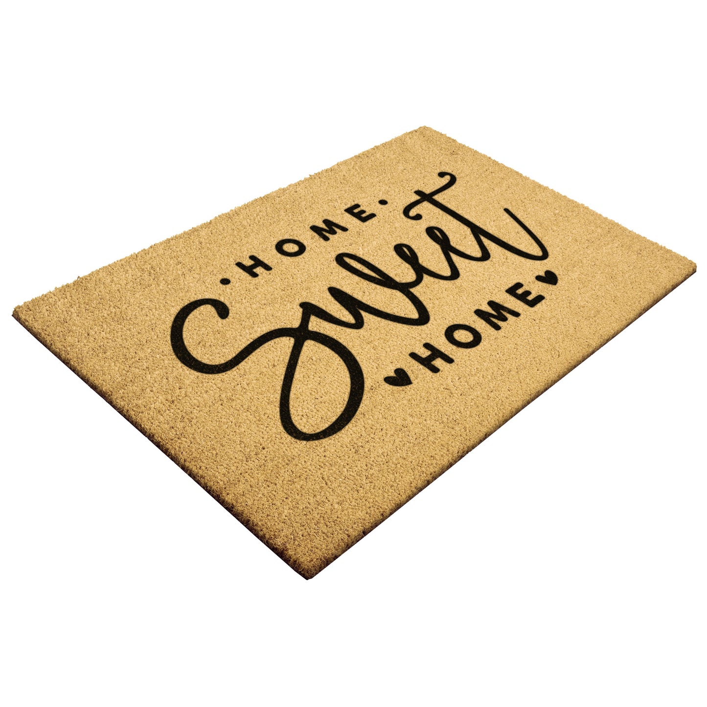 Home Sweet Home Doormat, Housewarming Gift, Wedding Gift, Custom Doormat, Closing Gift, Welcome Doormat, Front Door Mat