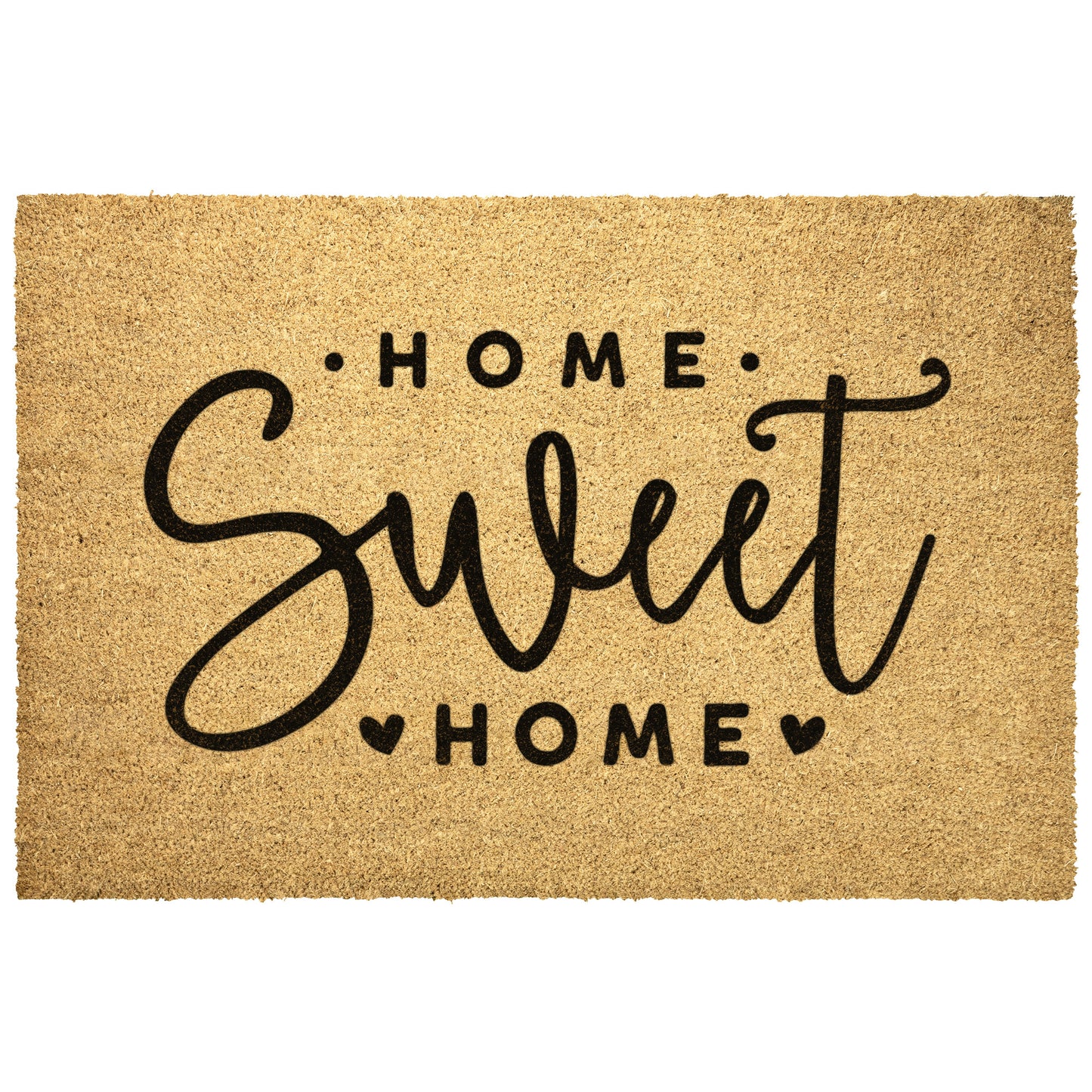 Home Sweet Home Doormat, Housewarming Gift, Wedding Gift, Custom Doormat, Closing Gift, Welcome Doormat, Front Door Mat