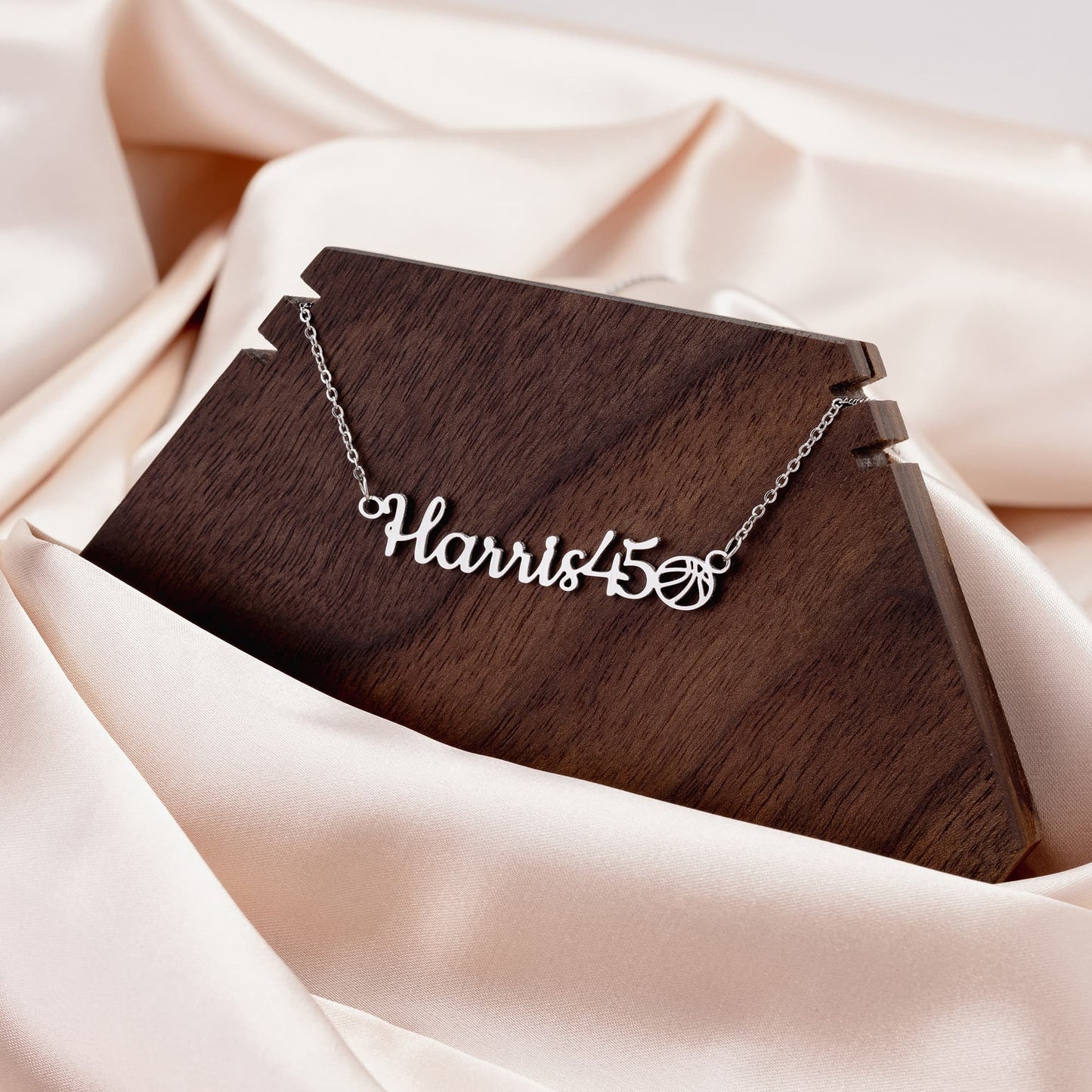 Sports Mom Necklace with Custom Name, Sports Grandma, Mother's Day gift, Personalized Jewelry For Sports Athlete, Mom Gift