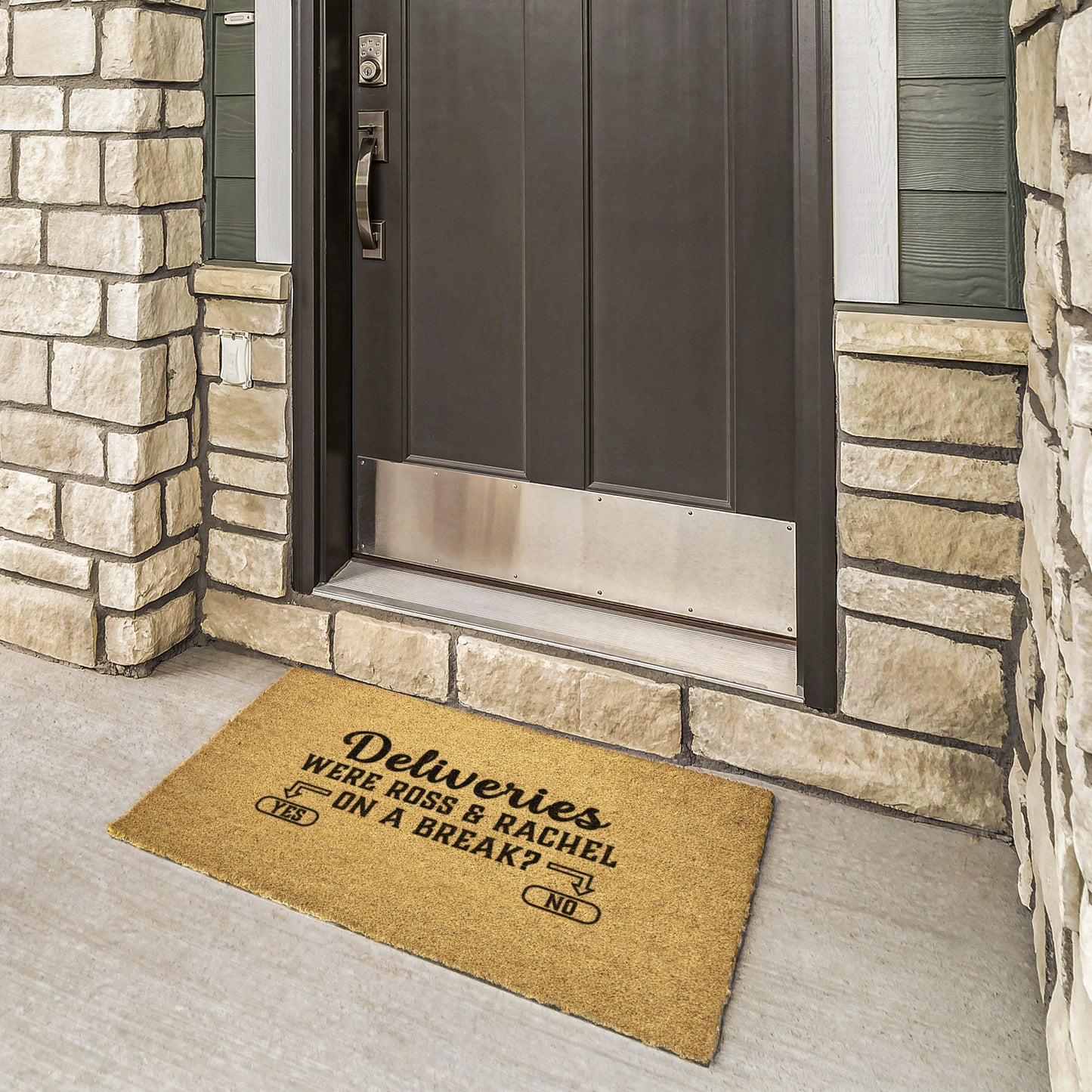 Were Ross and Rachel On A Break Doormat, Viral Friends Doormat, Cute d oormat, Friends Doormat, Home Decor, doormats, welcome mat, doormat