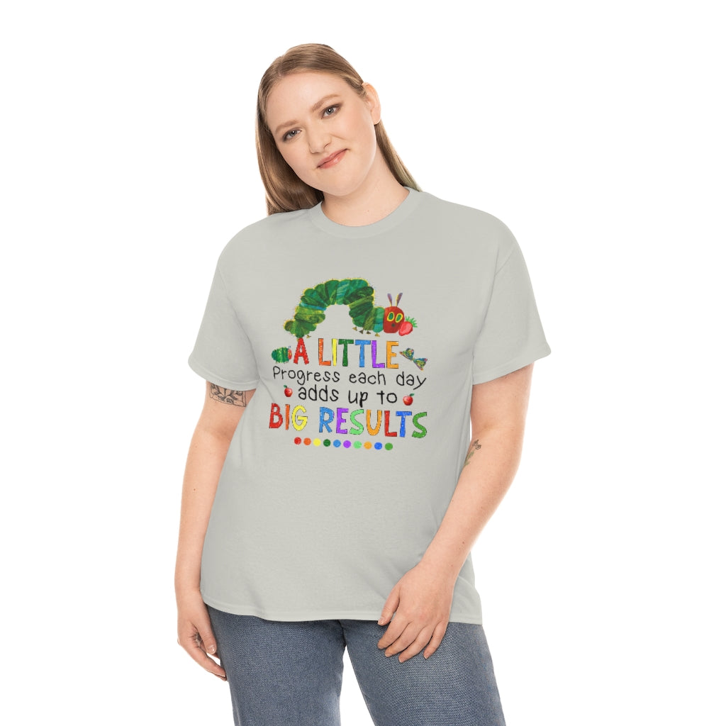 A Little Progress Each Day Adds Up to Big Results Shirt for Teachers, Back To School Shirt For Teacher, Teacher Life
