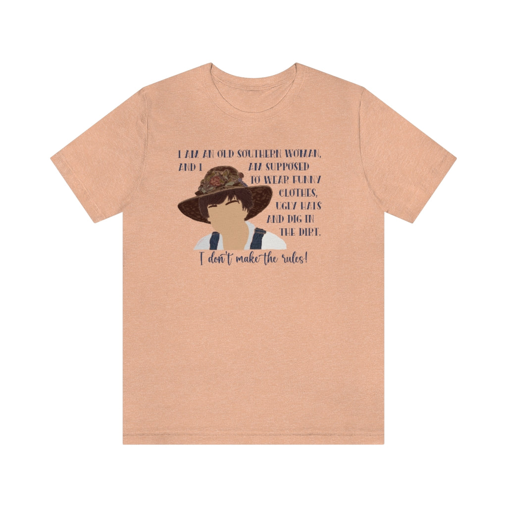 I Don't Make the Rules! Vintage Southern Woman T-Shirt