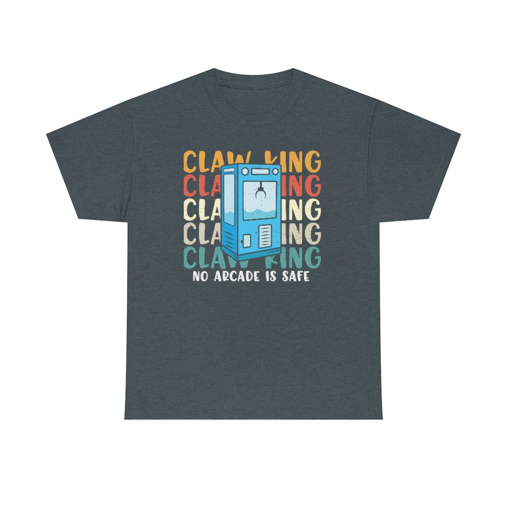 Claw King No Arcade is Safe Mens t-shirt