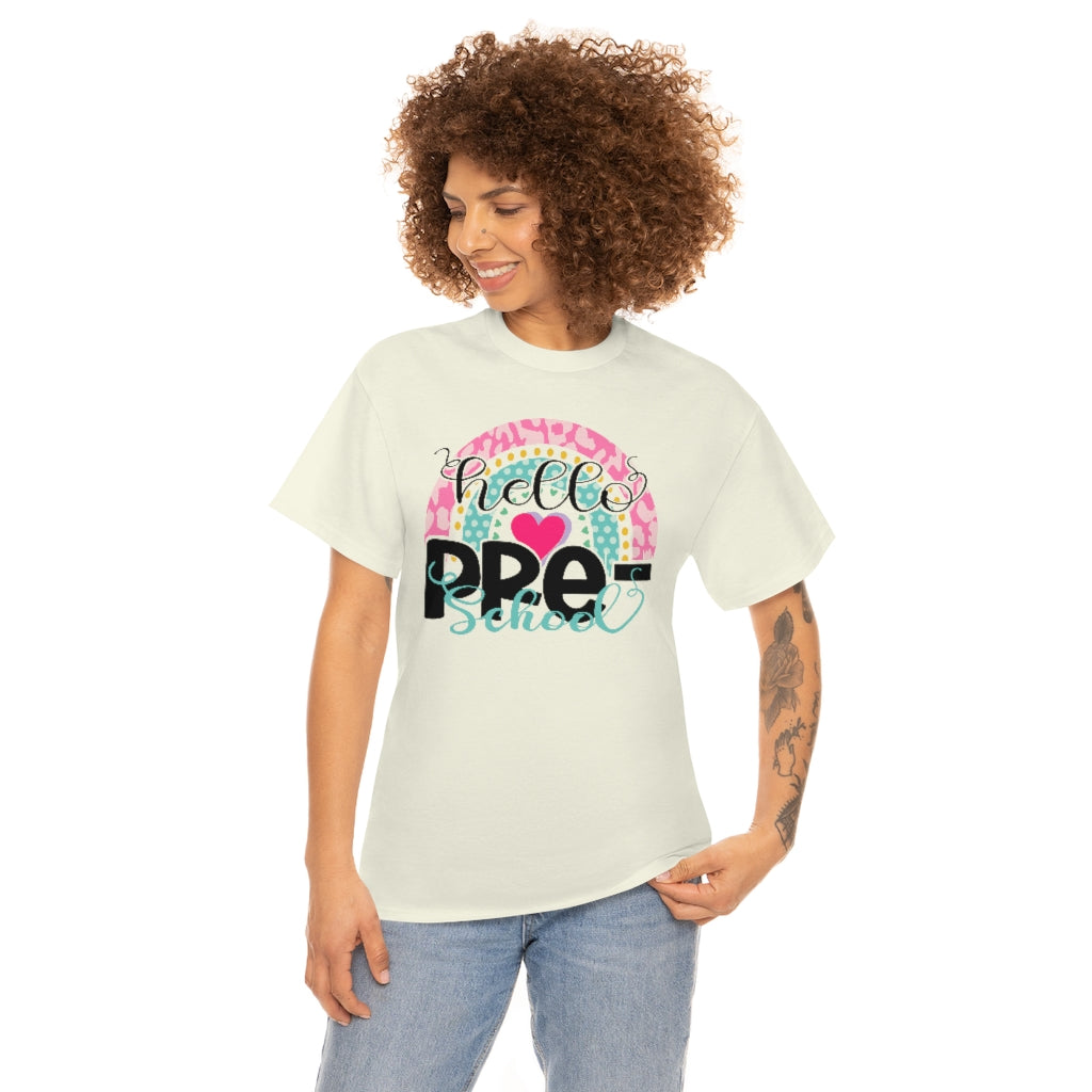 Hello Preschool Shirt Teacher Team