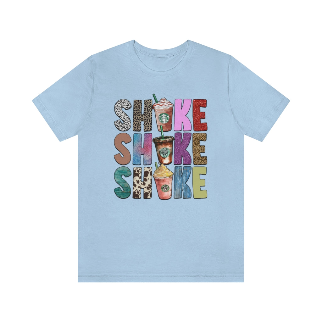 Shake, Shake, Shake, Iced Coffee Frappuccino T-shirt