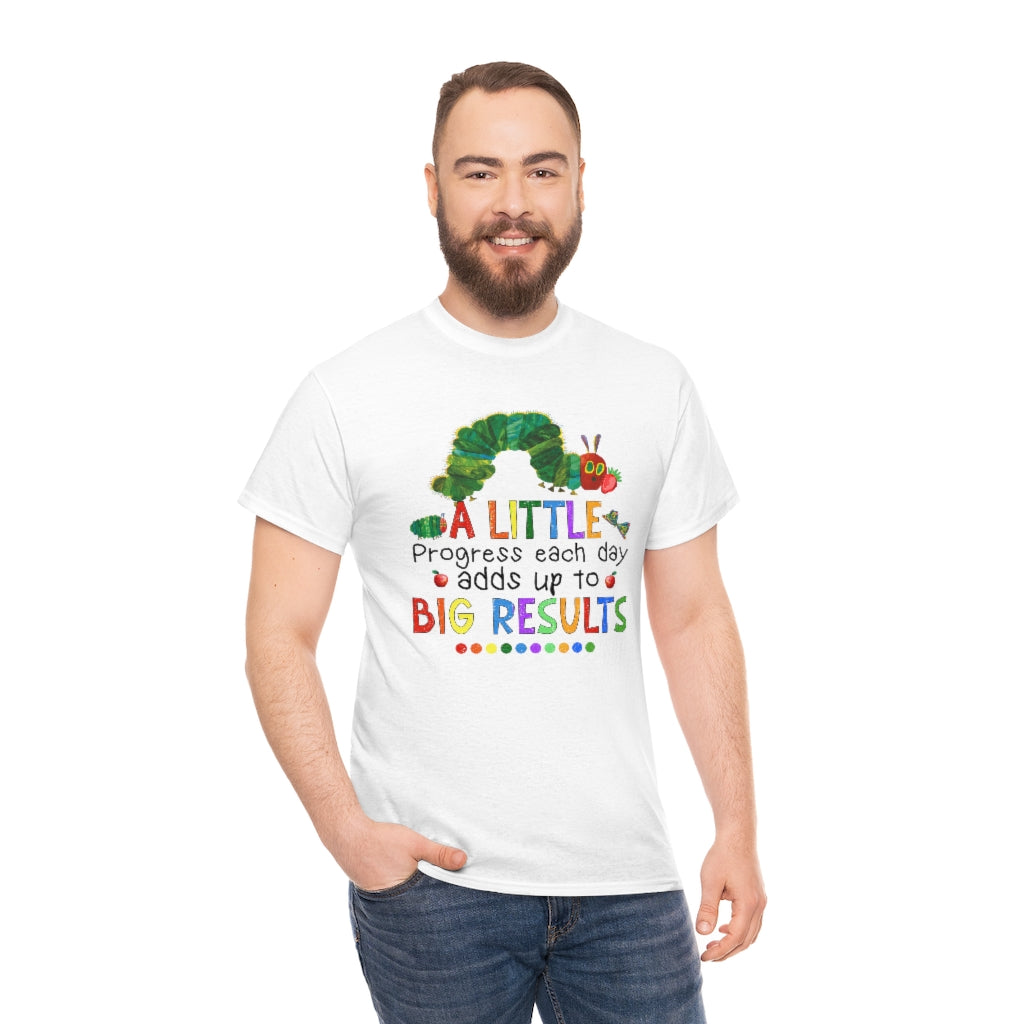 A Little Progress Each Day Adds Up to Big Results Shirt for Teachers, Back To School Shirt For Teacher, Teacher Life