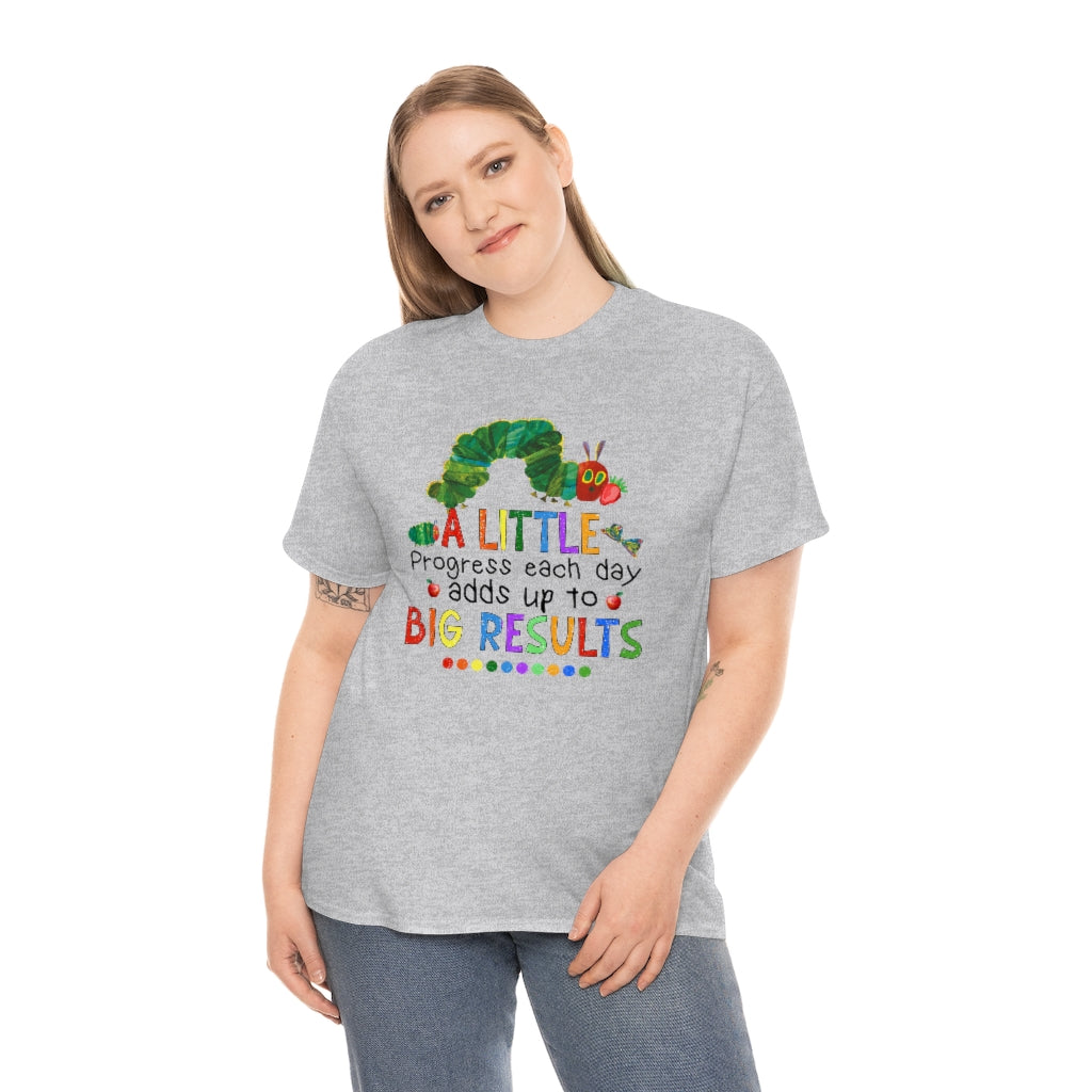 A Little Progress Each Day Adds Up to Big Results Shirt for Teachers, Back To School Shirt For Teacher, Teacher Life