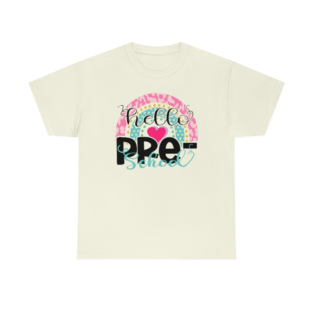 Hello Preschool Shirt Teacher Team