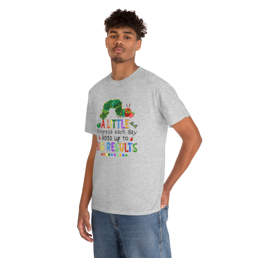 A Little Progress Each Day Adds Up to Big Results Shirt for Teachers, Back To School Shirt For Teacher, Teacher Life