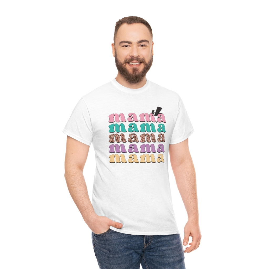 Retro Mama Crewneck Unisex Sized T-shirt