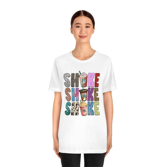 Shake, Shake, Shake, Iced Coffee Frappuccino T-shirt