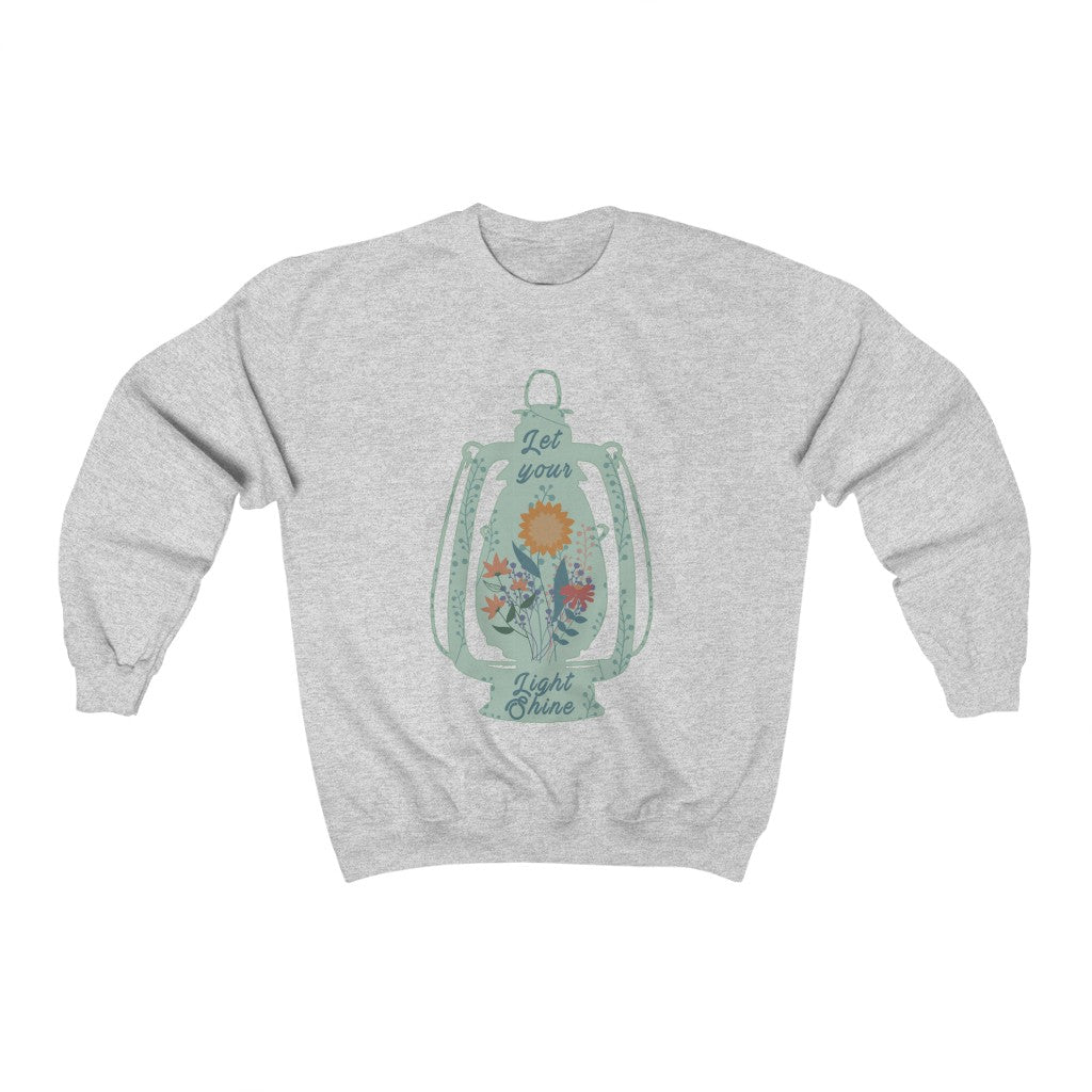 Let Your Light Shine Lantern Sweatshirt