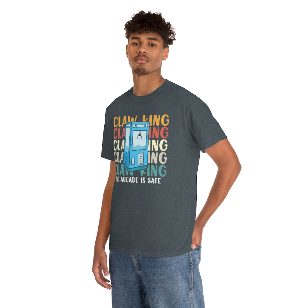 Claw King No Arcade is Safe Mens t-shirt