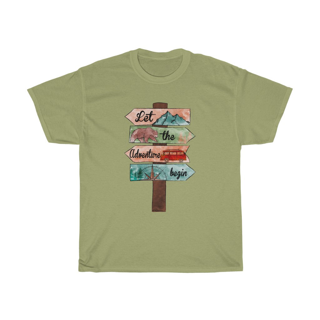 Let the Adventure Begin T-shirt