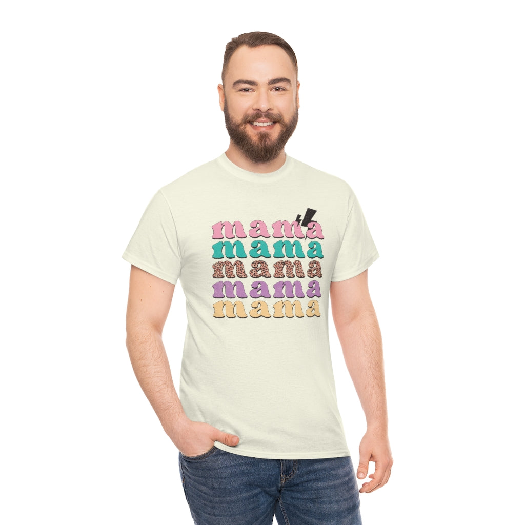 Retro Mama Crewneck Unisex Sized T-shirt