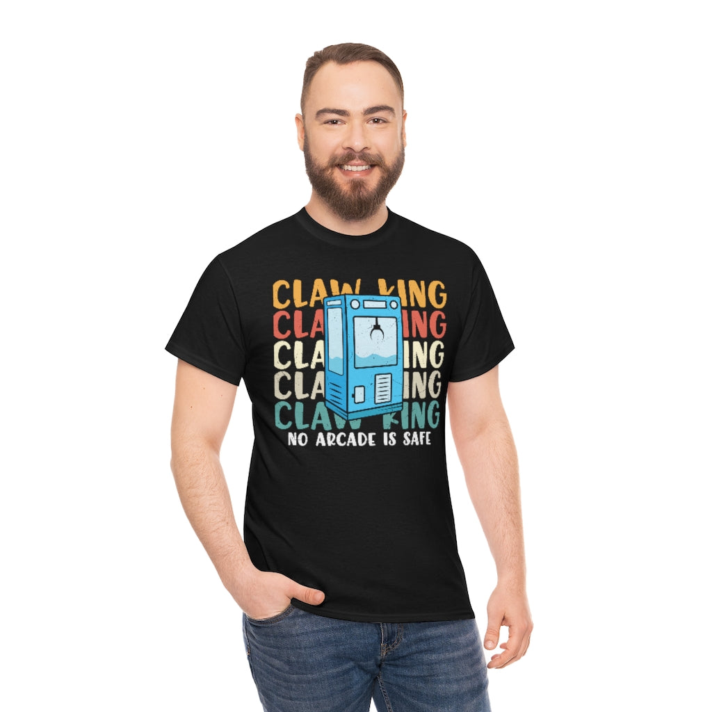 Claw King No Arcade is Safe Mens t-shirt