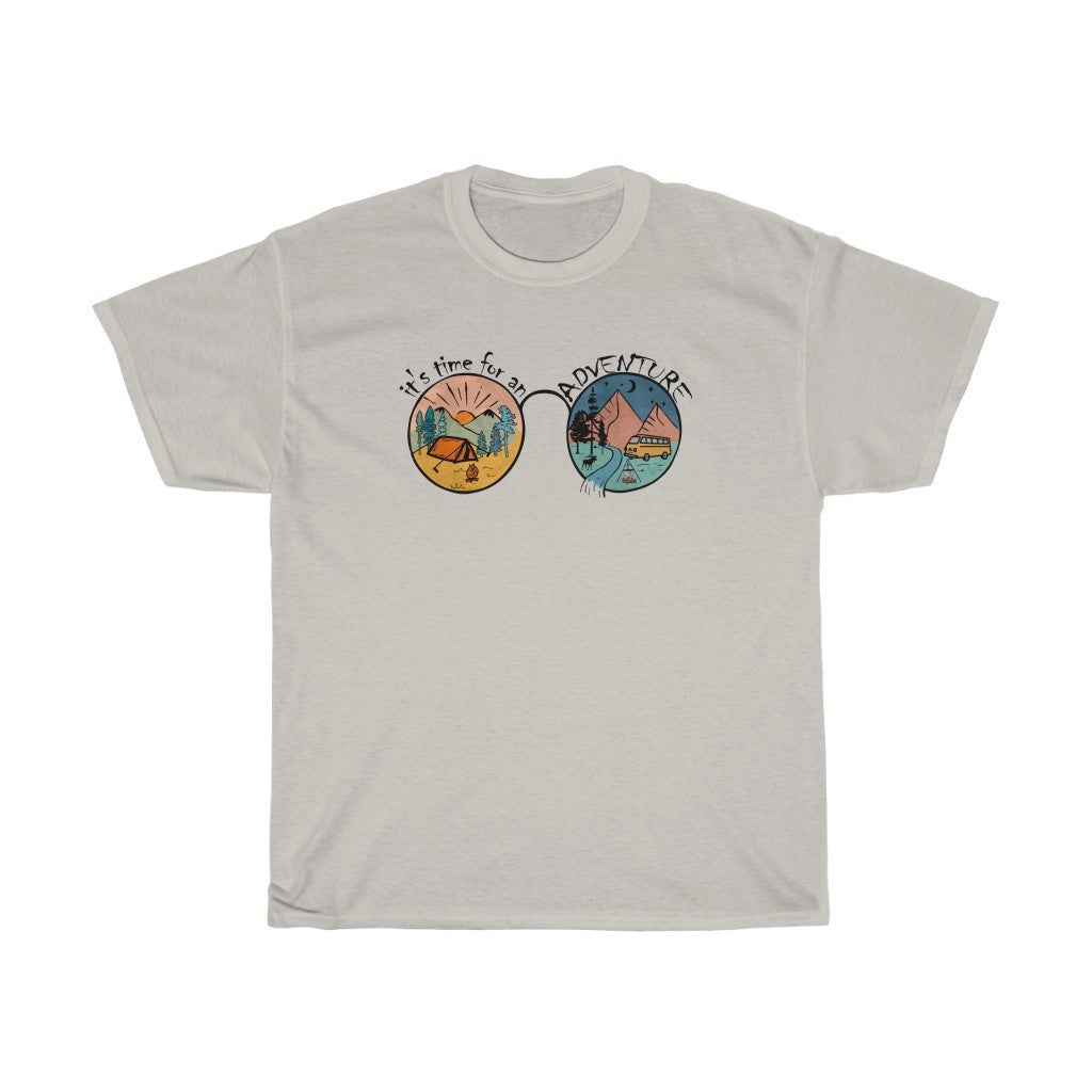 It's Time for an Adventure Heavy Cotton T-shirt