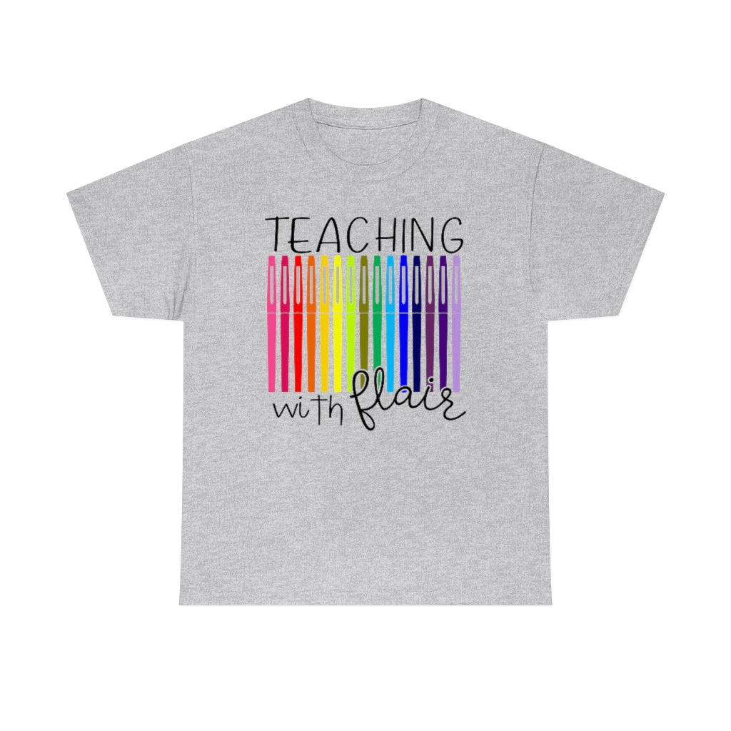 Teaching with Flair Teacher T-shirt