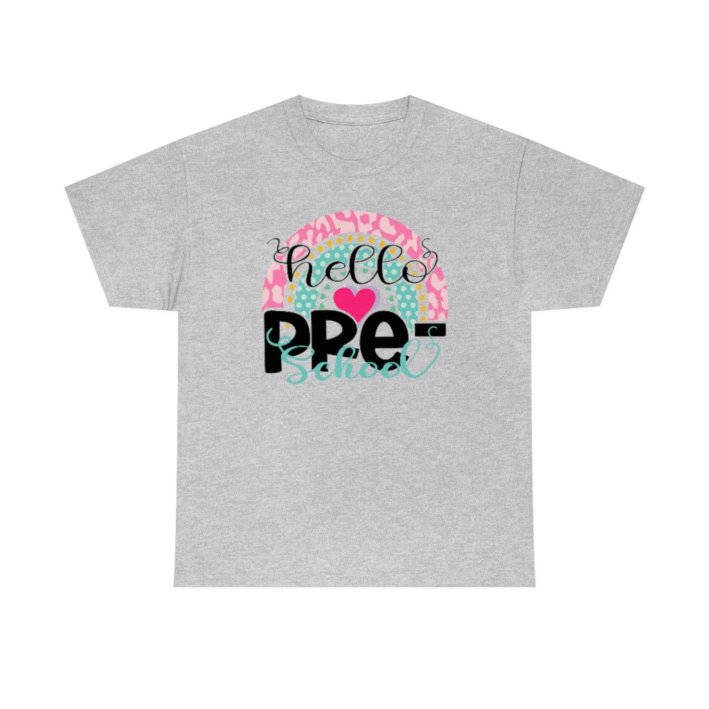 Hello Preschool Shirt Teacher Team