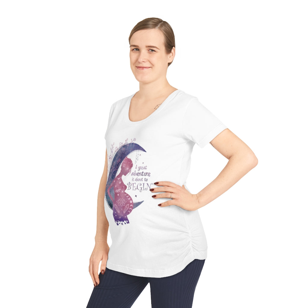 A Great Adventure is about to Begin Maternity Shirt
