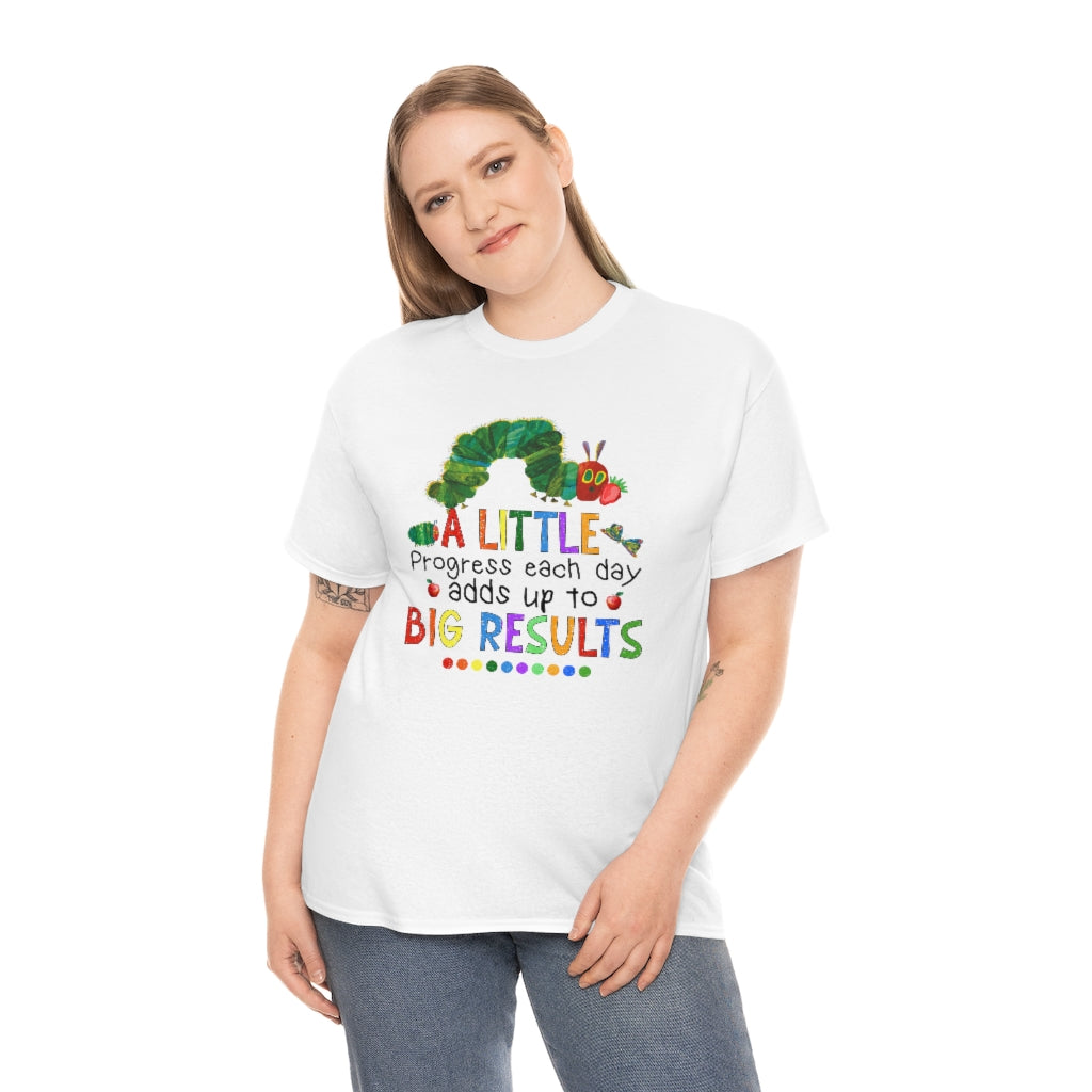A Little Progress Each Day Adds Up to Big Results Shirt for Teachers, Back To School Shirt For Teacher, Teacher Life