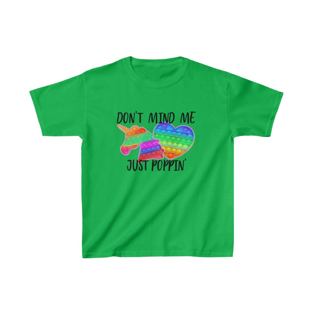 Don't mind Me Just Poppin' Funny Kid's T-shirt