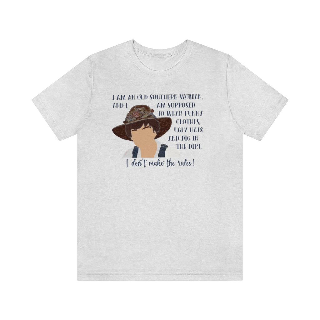 I Don't Make the Rules! Vintage Southern Woman T-Shirt