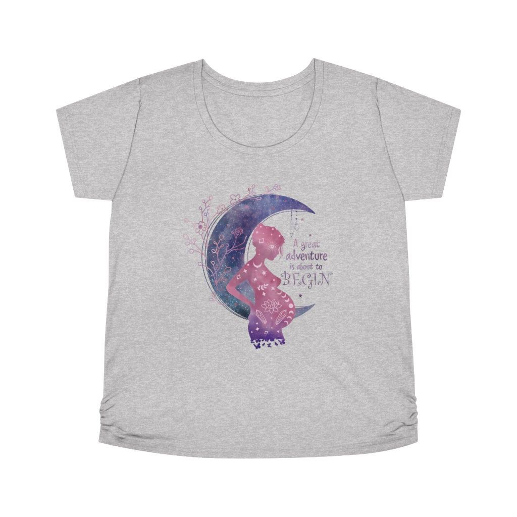 A Great Adventure is about to Begin Maternity Shirt