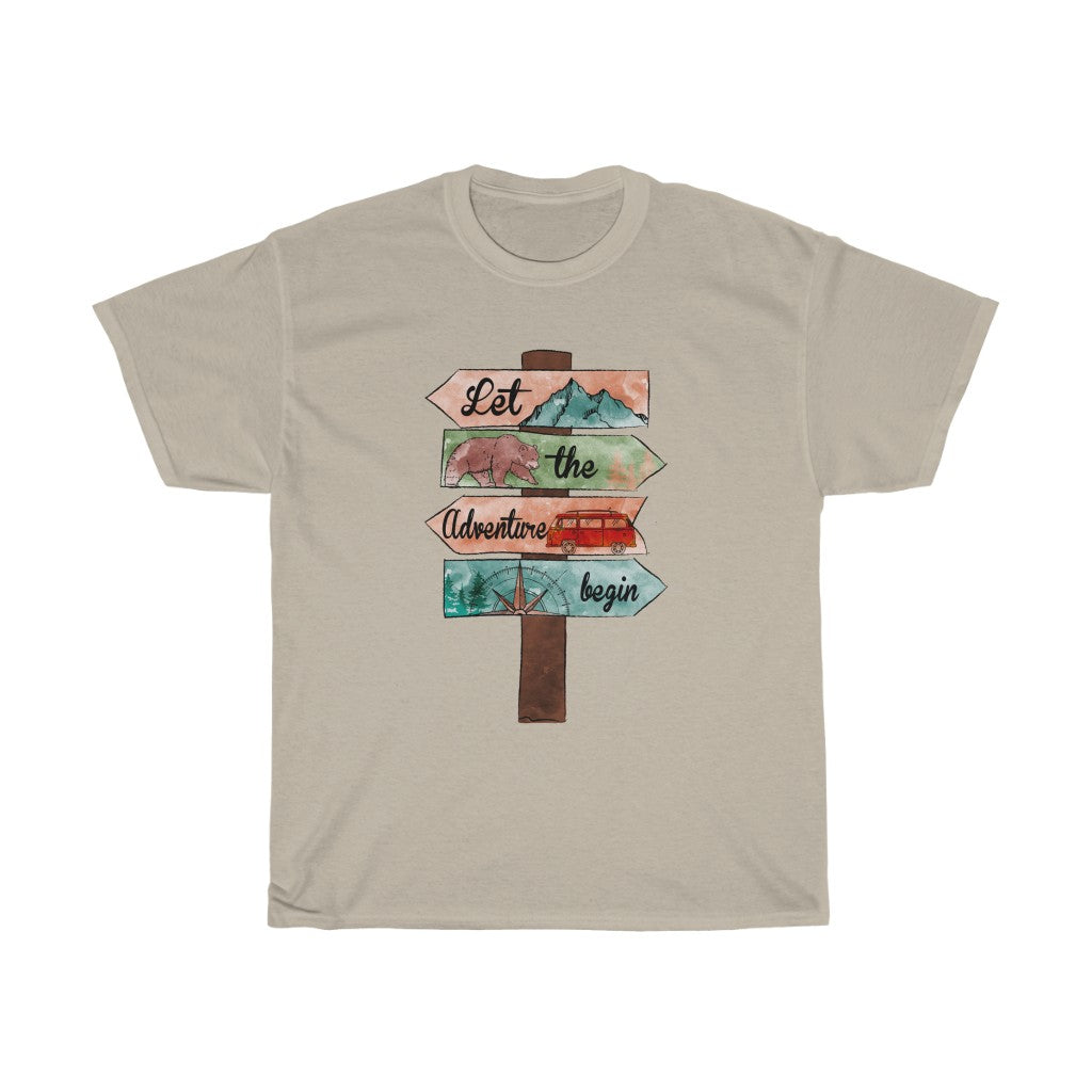 Let the Adventure Begin T-shirt