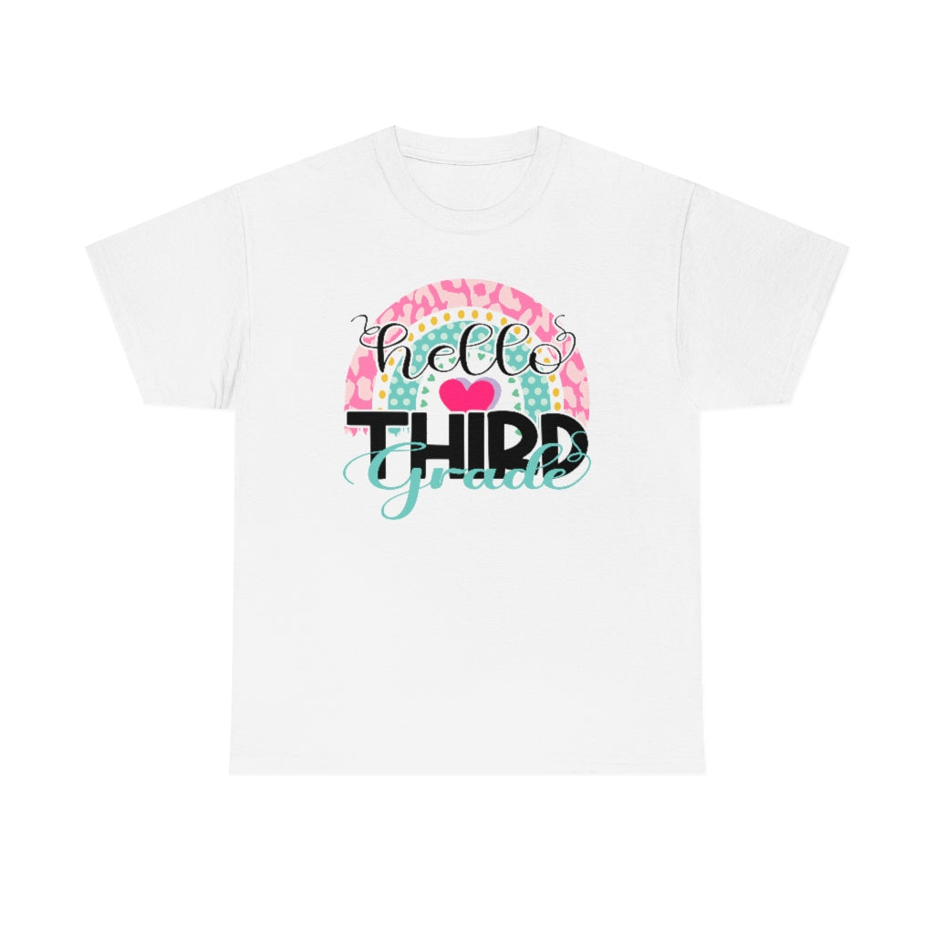 Hello 3rd Grade Shirt Teacher Team