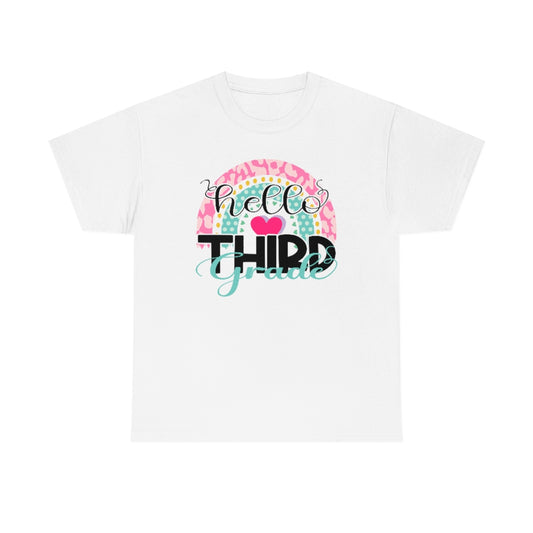 Hello 3rd Grade Shirt Teacher Team