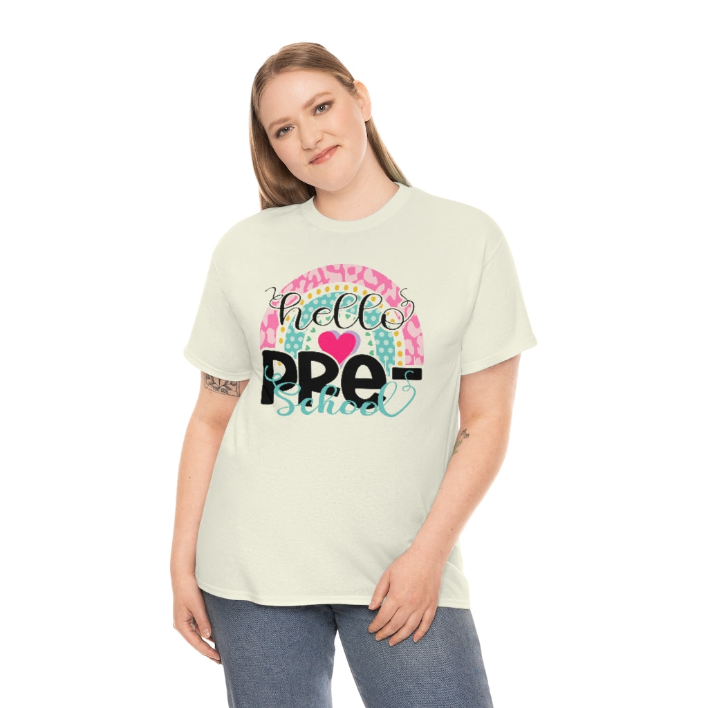 Hello Preschool Shirt Teacher Team