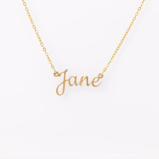 Custom Name Necklace, Personalized Gift for Mom, custom baby name Shower Gift, new mom gift