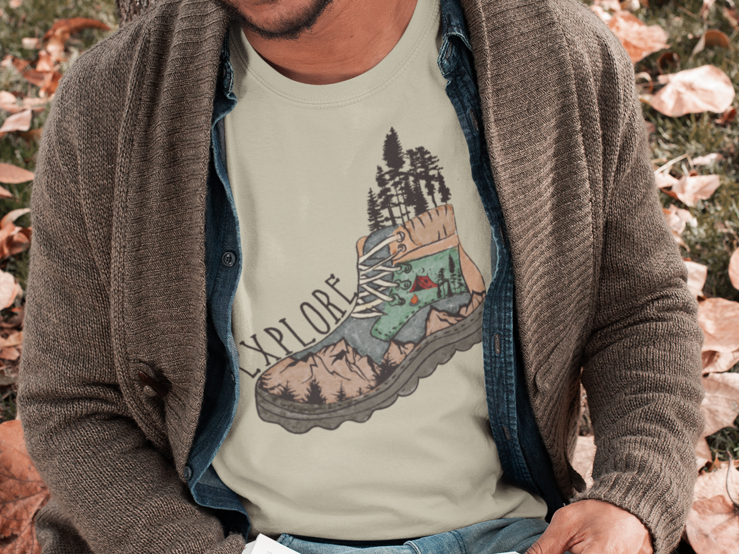 Explore Heavy Cotton Unisex T-shirt