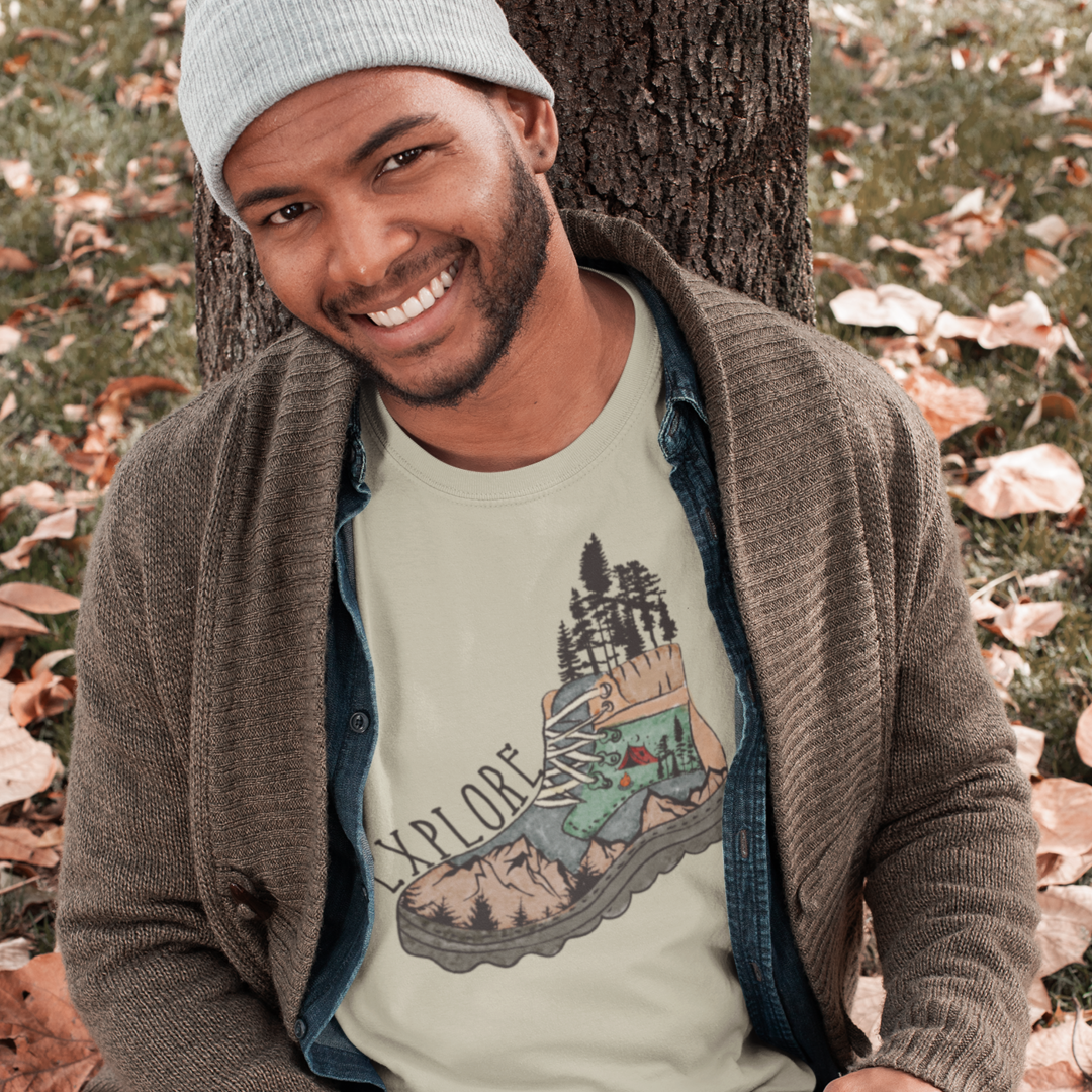 Explore Heavy Cotton Unisex T-shirt