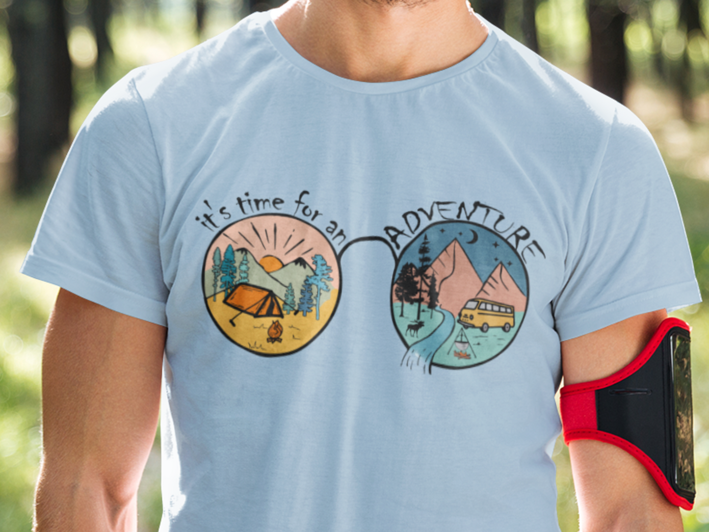 It's Time for an Adventure Heavy Cotton T-shirt