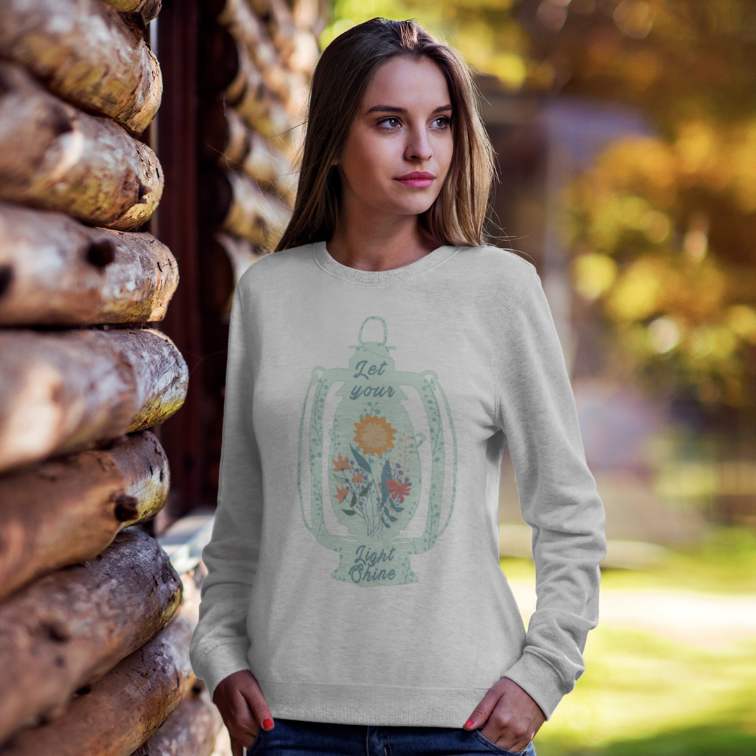 Let Your Light Shine Lantern Sweatshirt
