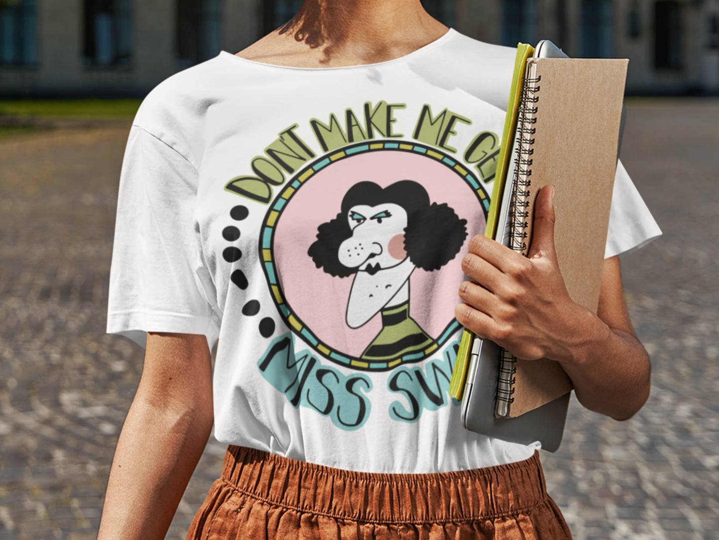 Dont make me get Miss Swamp, Miss Nelson is Missing Teacher T-shirt