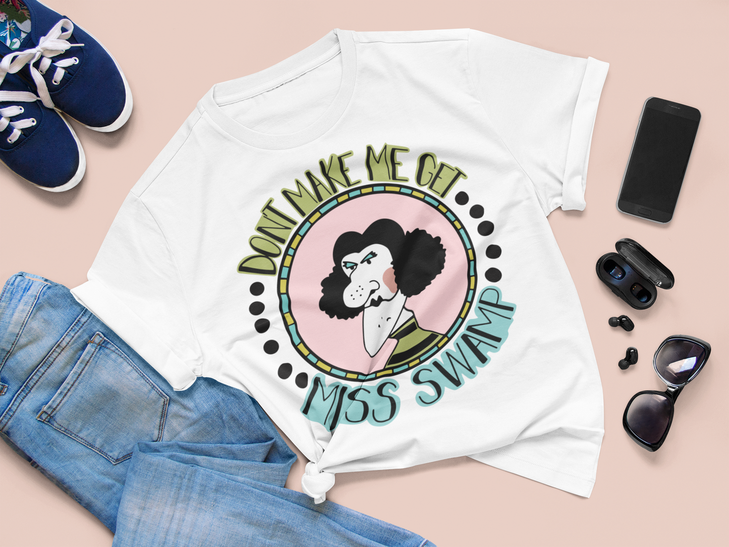 Dont make me get Miss Swamp, Miss Nelson is Missing Teacher T-shirt