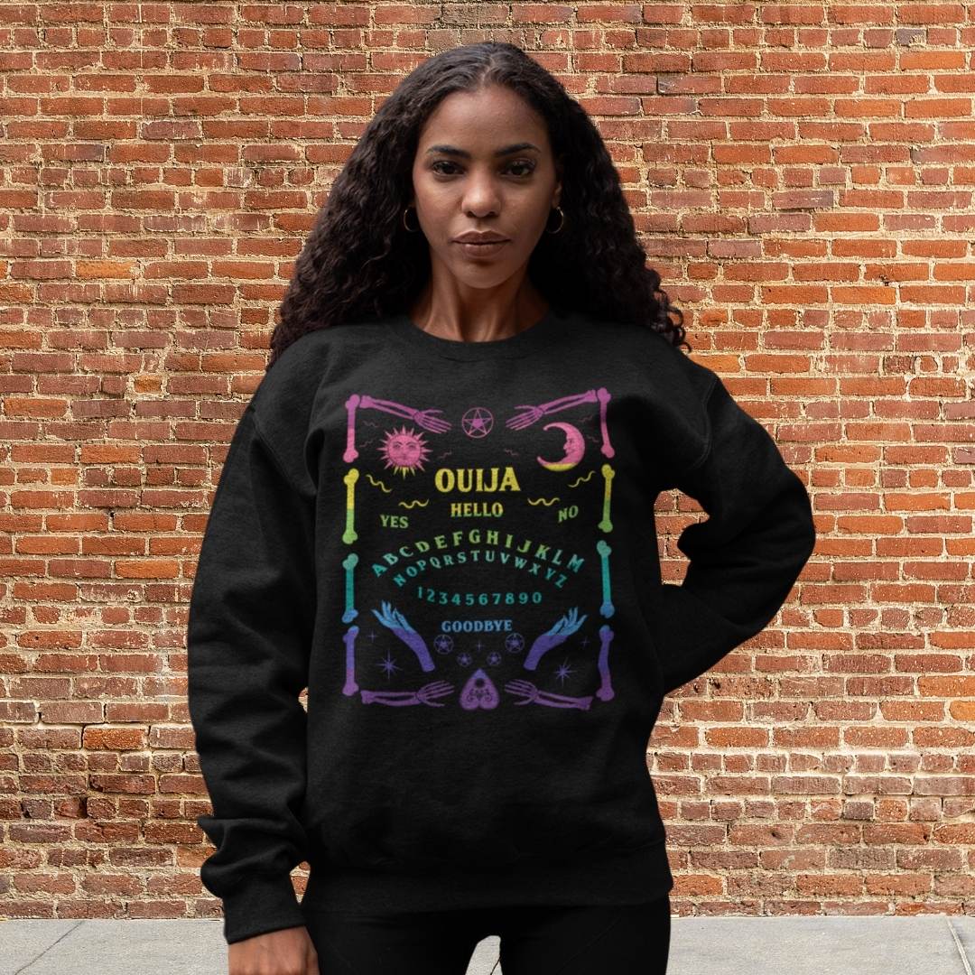 Ouija Spirit Board with Planchette Sweatshirt
