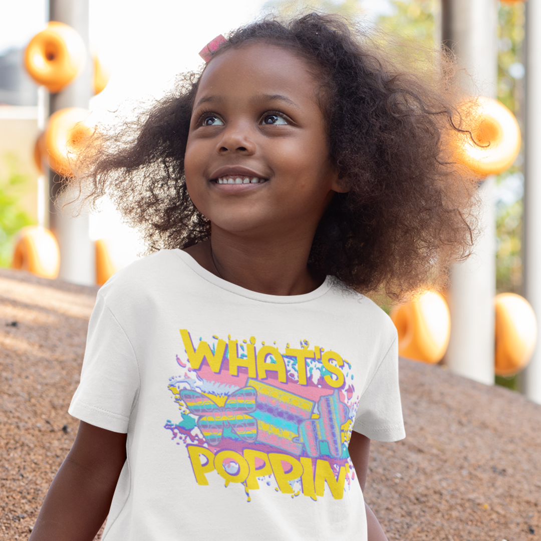 What's Poppin' Funny Kid's T-shirt