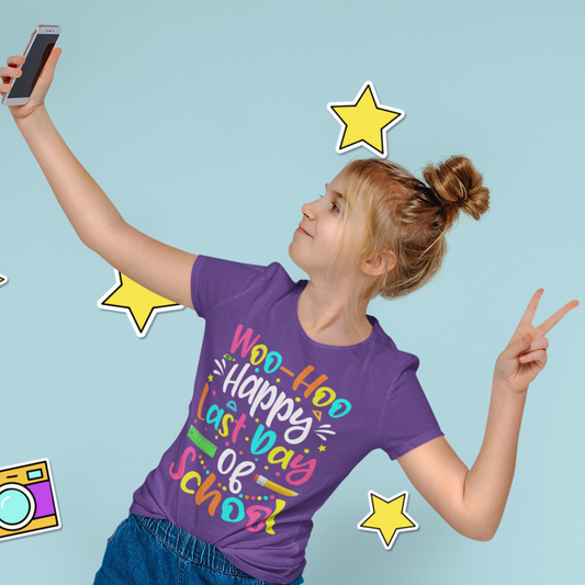Happy Last Day Of School Princess Cut Shirt