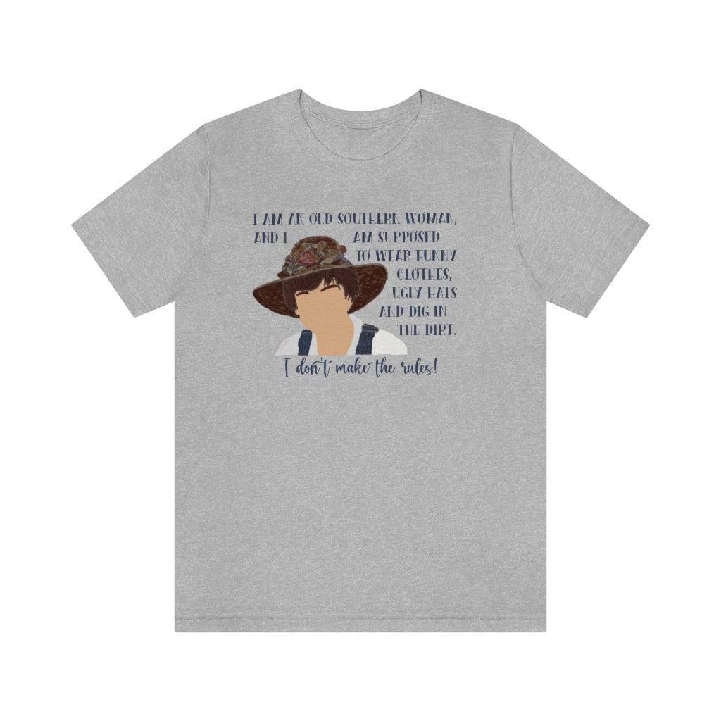 I Don't Make the Rules! Vintage Southern Woman T-Shirt