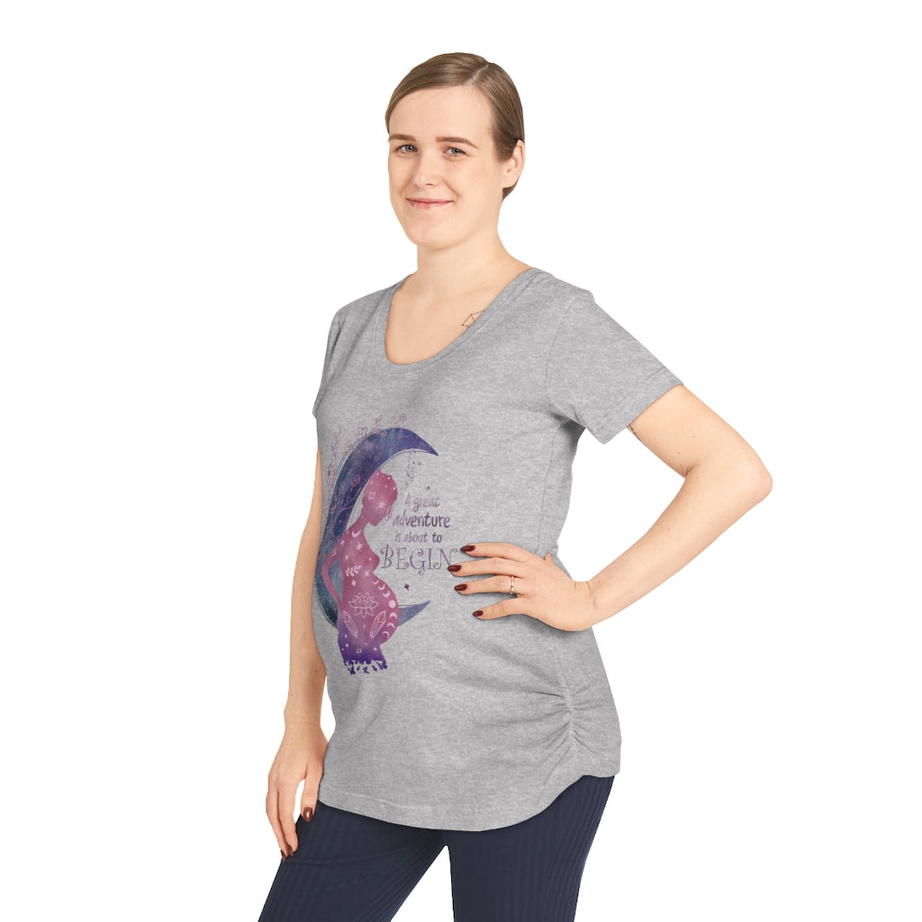 A Great Adventure is about to Begin Maternity Shirt