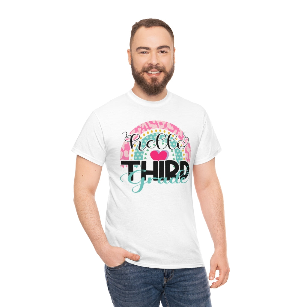 Hello 3rd Grade Shirt Teacher Team